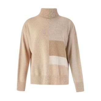 D.exterior Turtlenecks, female, Pink, Size: M maglieria e felpe poliestere