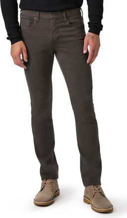 Paige Federal Slim Straight Leg Jeans in Carbon Clay at Nordstrom, Size 40