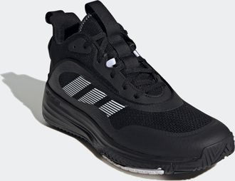adidas Basketballschuh ADIDAS SPORTSWEAR OWN THE GAME 3, Herren, Gr. 44,5, schwarz-weiss (core schwarz, cloud wei&szlig;, cloud wei&szlig;), Synthetik, Textil, Schuhe Ba