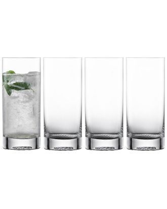 Zwiesel Glas Set Of 4 Echo Crystal Longdrink Glasses