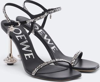 Loewe Sandalias Toy de ante adornadas