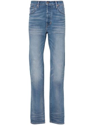 Tom Ford Jeans slim Broken - Blu
