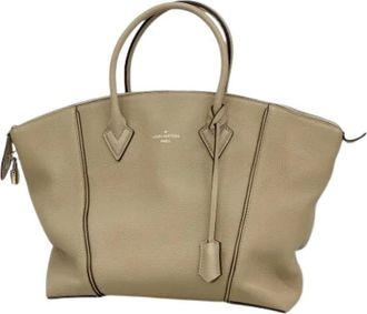 Louis Vuitton Pre-owned Handbags, female, Beige, Size: ONE SIZE Pre-owned Galle Handbag