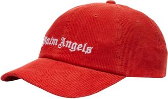 Palm Angels logo corduroy rode pet