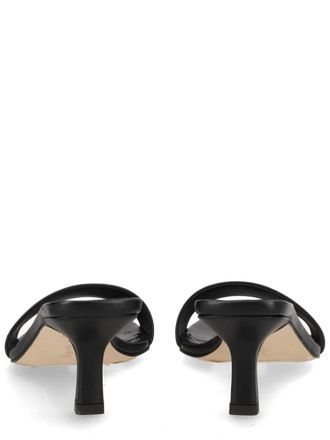 Aeyde Gilly Heeled Sandal - Black