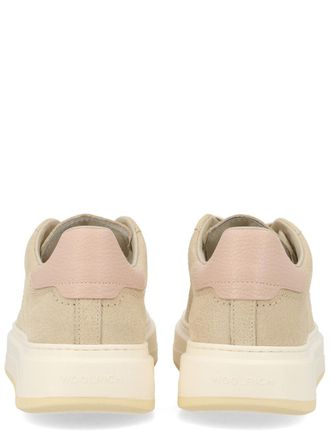 Woolrich Leather Sneakers - Beige