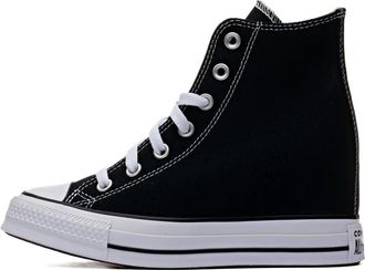 Converse Sneakers Chuck Taylor All Star Wedge Platform Hi Black White - Nero