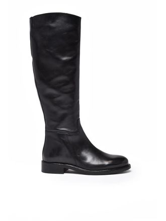 M&eacute;tisse Black Leather Boots