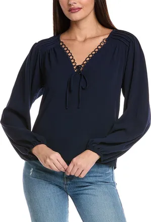 CeCe by Cynthia Steffe Cece Pintuck Blouse