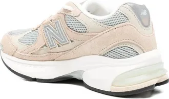 New Balance Suede and Mesh Sneakers - Green