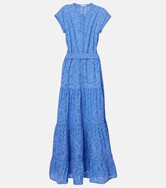 Poupette St Barth Kora cotton shirt dress