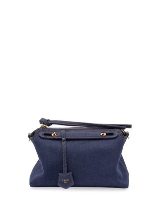 Fendi By The Way Denim Boston Bag