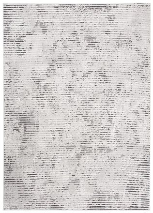 Tapiso Alfombra de sal&oacute;n beige gris moteado efecto 3d suave 80 x 150 cm