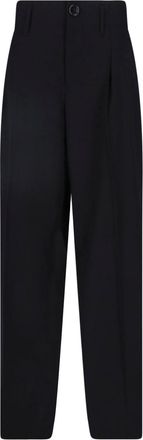 Ami Straight-Leg Tailored Trousers in Virgin Wool by Ami Paris