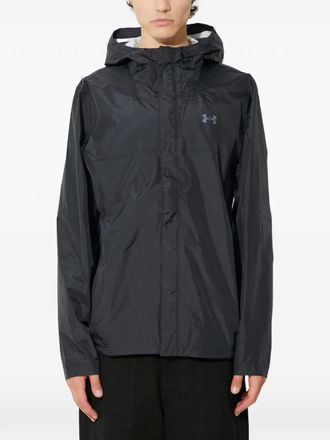 Under Armour UA Stormproof Cloudstrike 2.0 logo hooded jacket - Zwart