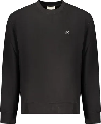 Calvin Klein Zwarte Katoenen Heren Sweater
