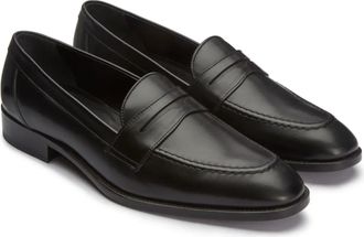 Oliver Brown Loafers - Black Leather