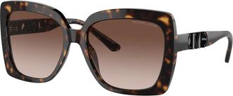 Michael Kors Sunglasses, unisex, Brown, Size: 57 MM 0Mk2213