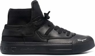 Ferragamo Mens Black Sneakers, US Size 7