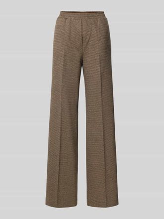 Max Mara Regular Fit Hose mit Woll-Anteil Modell ZELMA in Hellbraun, Gr&ouml;&szlig;e XXL