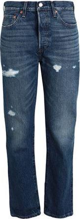 Levi's 501 JEANS FOR WOMEN WORN IN