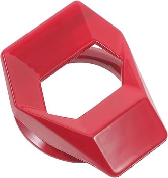 OEM Protector De Bot&oacute;n De Arranque De Zinc Rojo De 4 Piezas Para Autom&oacute;vil