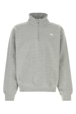 The North Face Light Grey Logo Sweatshirt