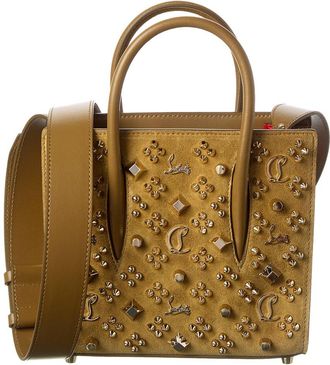 Christian Louboutin Paloma Suede & Leather Tote