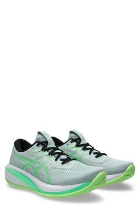 Asics GEL-CUMULUS 28 Running Shoe in Cold Moss/Vital Green at Nordstrom, Size 10.5