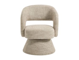 VENTE-UNIQUE.COM Sill&oacute;n cl&aacute;sico tela beige