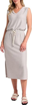 Matty M Darby Midi Dress in Grey/Ivory at Nordstrom Rack, Size X-Small