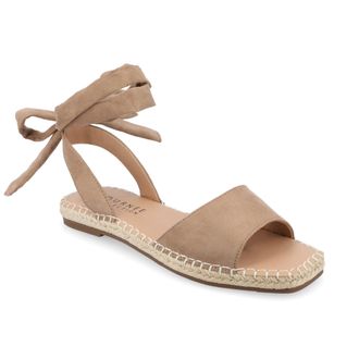 Journee Collection Women & apos;s Emelie Medium and Wide Width Espadrille Sandals