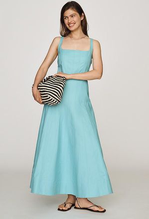 Aligne Fernanda Square-Neck Midi Dress