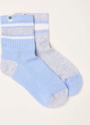 Fat Face FatFace Blue 2 Pairs of Sport Socks