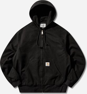 Carhartt Work in Progress Men s OG Active Jacket Black (Rinsed)