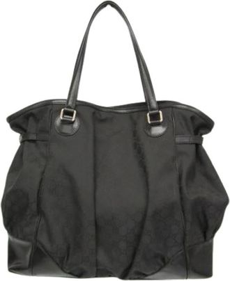 Gucci Pre-owned Tote Bags, female, Black, Size: ONE SIZE Pre-owned 257290 Tote bag