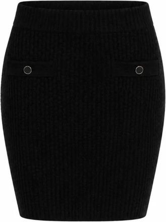 Silvian Heach Kryam Mini Rok - Dames - Korte rokken - Zwart - S - Polyester - Rokken