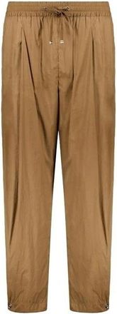 Herno Brown Elastane Casual Womens Pants