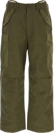 Nanamíca Army Green Cotton Blend Cargo Pant