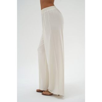 LnA Base Spandex Jersey Pant in Egret at Nordstrom, Size X-Small