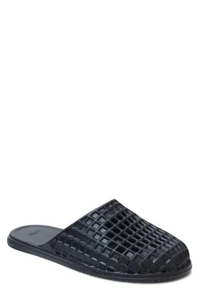 Lusso Rosa Slide in Jet Black at Nordstrom, Size 12