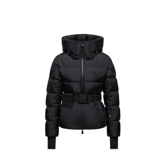 Moncler Moncler Bouquetin Hooded Insulated Ski Jacket, Women, Black, Size: 00