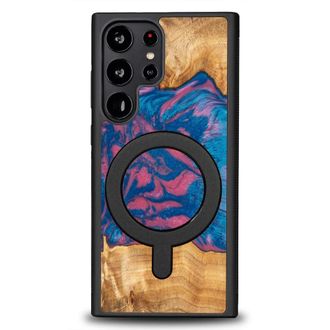 OEM Funda Bewood Unique Para Samsung Galaxy S23 Ultra - Neons - Vegas Con Magsafe