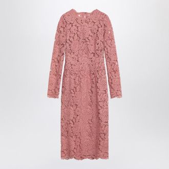 Dolce & Gabbana Lace Tube Longuette Dress