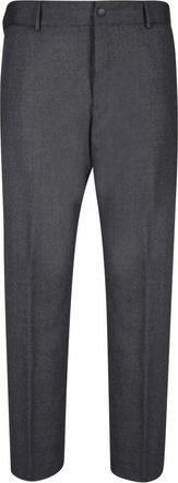 Pantaloni Torino Grijze Wolmix Getailleerde Broek - Heren - Nette broeken - Grijs - 2XL - Wol - Broeken