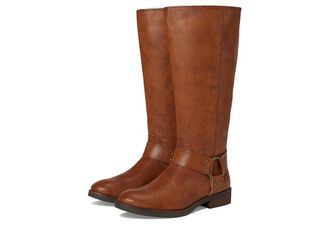 Frye and Co. Kellie Harness Wide Calf Cowboy Womens Boots Cognac : 7.5 M