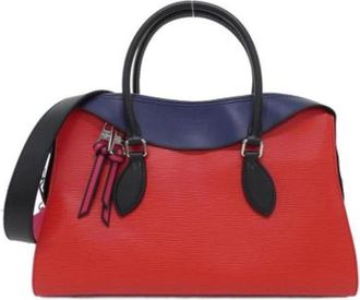 Louis Vuitton Pre-owned Handbags, female, Orange, Size: ONE SIZE Pre-owned Leather handbags