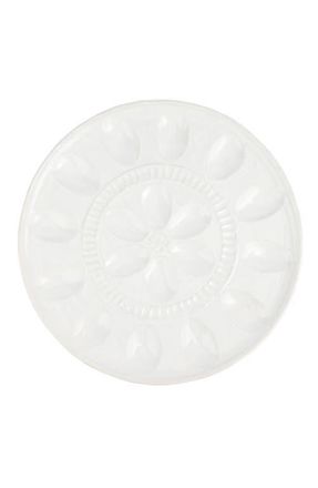 Vietri Pietri Serena Deviled Egg Tray in White at Nordstrom
