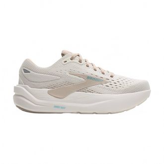 Brooks Womens Ghost Max 3 Shoes In Coconut/chateau Grey/blue