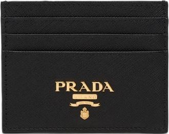 Prada Compact Front Logo Cardholder